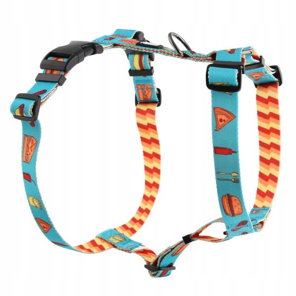Hundseleskydd färgglatt tryckfritt valpfodral HUGGY DOGGY S