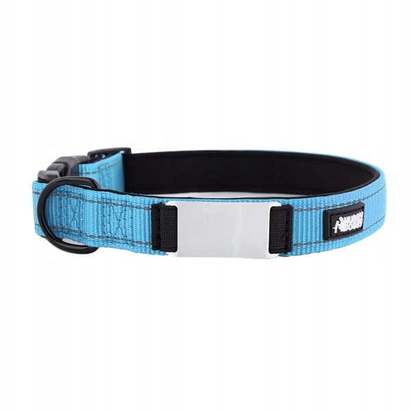 HUGGY DOGGY halsband för en yorkievalp med namn och telefonnummer XS
