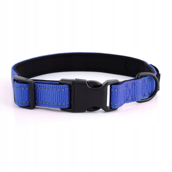 HUGGY DOGGY hundhalsband med namn och telefonnummer graverat M