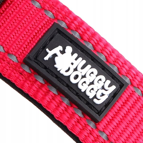 HUGGY DOGGY -pentukaulus nimellä ja puhelinnumerolla, VÄRIMAINEN XS