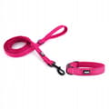 Miniatyrbillede 3 af 8: HUGGY DOGGY halsbånd til store hunde pink REFLEKTERENDE justerbar spænde L