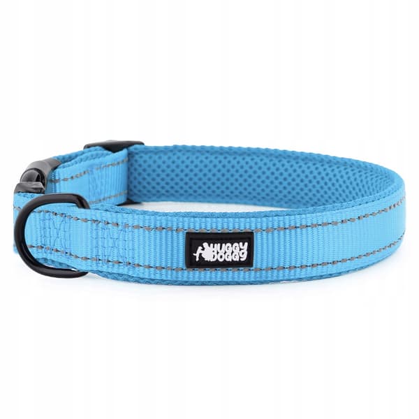HUGGY DOGGY halsband för liten hund JUSTERBART reflexhalsband SOLID XS