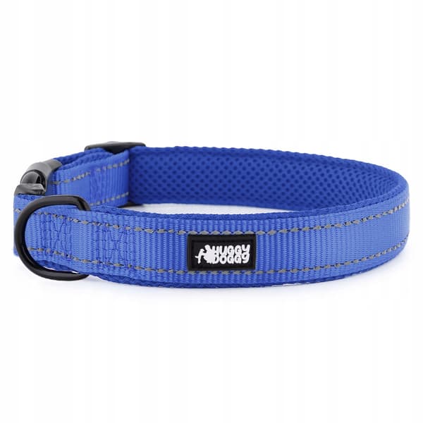 HUGGY DOGGY halsband för liten spetshundvalp JUSTERBART med spänne XS
