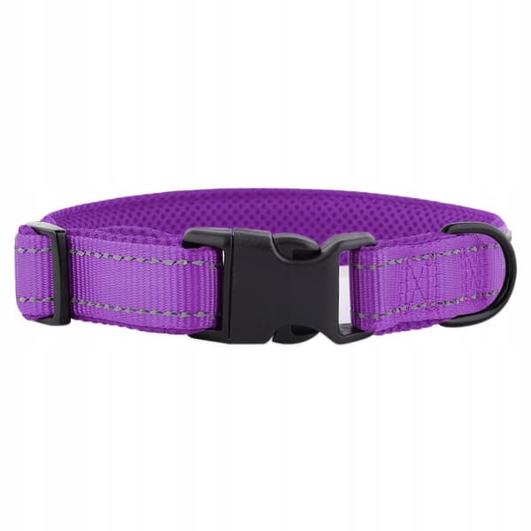 HUGGY DOGGY halsband för hundar med justerbart spänne SOLID M