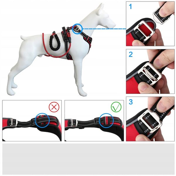 HUGGY DOGGY vahvat koiranvaljaat SÄÄDETTÄVÄ koulutusvalo XS