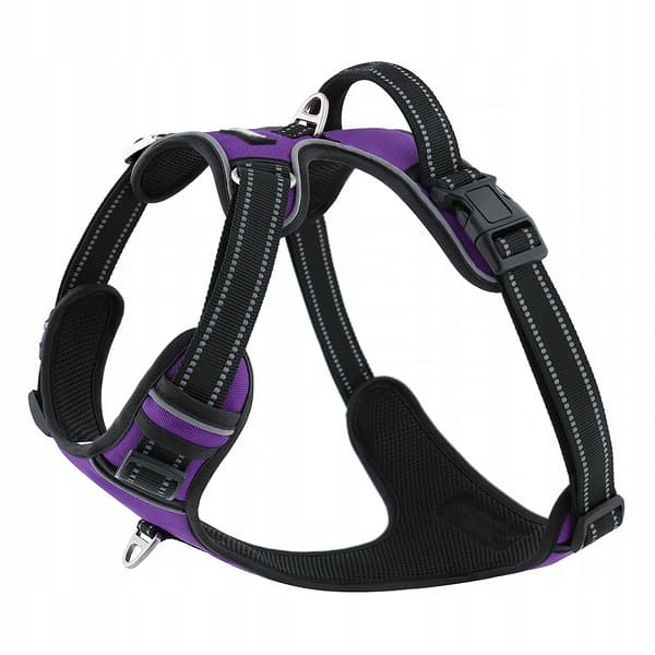 HUGGY DOGGY sele til mellemstore hunde, trykfri, stærk, JUSTERBAR M