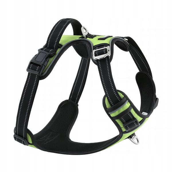 HUGGY DOGGY tryckfri sele för bulldoggar, justerbar, skydd easy walk M