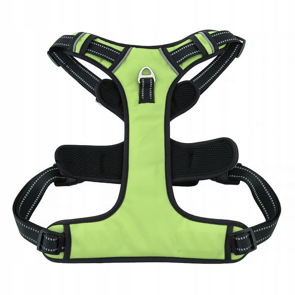 HUGGY DOGGY tryckfri sele för bulldoggar, justerbar, skydd easy walk M