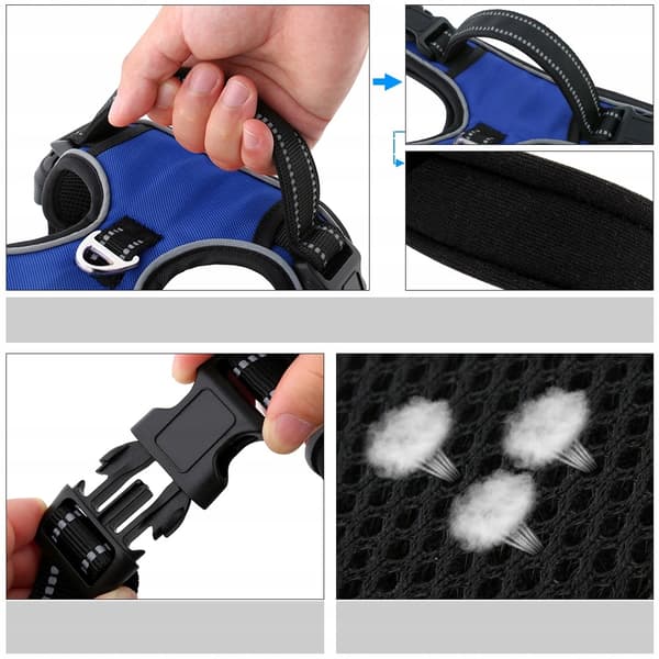 HUGGY DOGGY -valjaat jackrussellinterrierin koiralle, suojus, helppo kävely, S