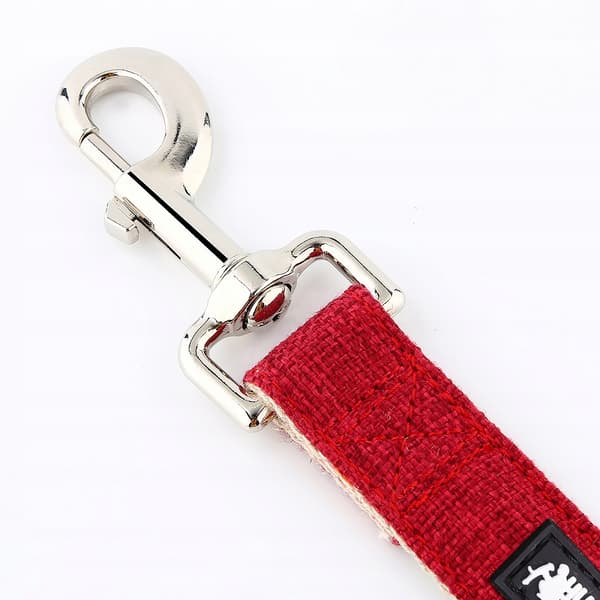 Hundesnor til små hunde rød HUGGY DOGGY lys S