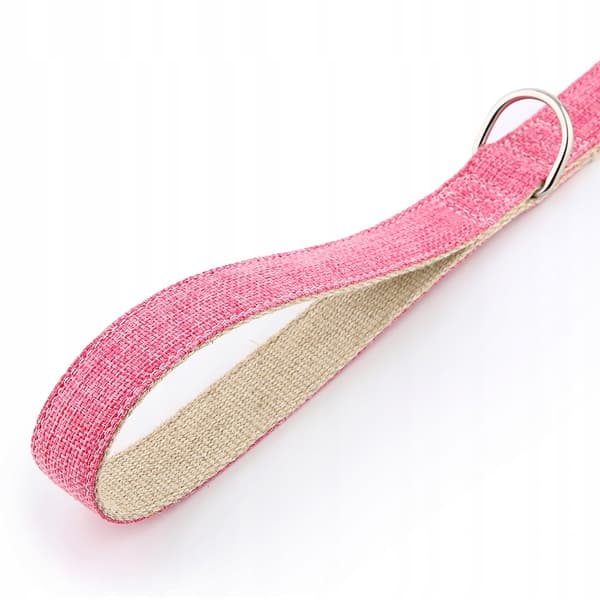 Hundkoppel rosa ganska ljust HUGGY DOGGY Eko M