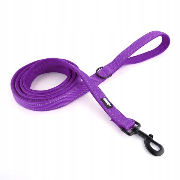 Starkt hundkoppel 2 m reflekterande HUGGY DOGGY M