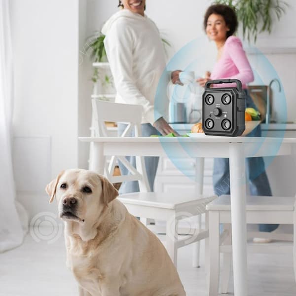INN Anti-skällande hund ultraljud 15-30khz 3 justerbara nivåer anti-skällande enhet anti-skällande hund ultraljud anti-skällande
