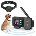 Miniatyrbild 1 av 4: INN koppel anti skällande hund Justerbar 3 lägen Vattentät Med fjärrkontroll trådlöst elektroniskt stängsel anti skällande hund