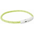 Miniatyrbild 5 av 9: Flash Light Ring HundHalsband USB Hjälper att ni syns i mörkret Rosa XS-S 35 cm