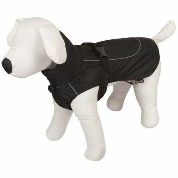 Hund regnfrakke Kerbl Sort M
