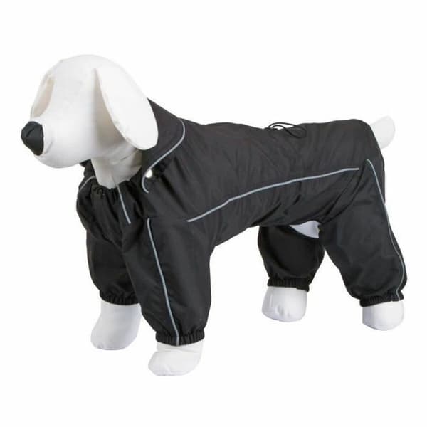 Hund regnfrakke Kerbl Sort S