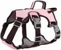Miniatyrbillede 1 af 6: Lollanda Justerbar Træksele til Hundesele – Sort, Pink, Gul S/M/L