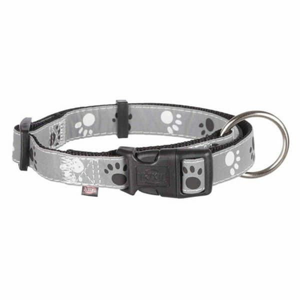 Hundehalsbånd Trixie Silver Reflect