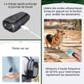 Miniatyrbild 3 av 4: INN Anti-Bark Enhet 300mAH 40khz Ultraljudsrepeller för hundar, portabel träningsapparat med dubbelsensor och LED