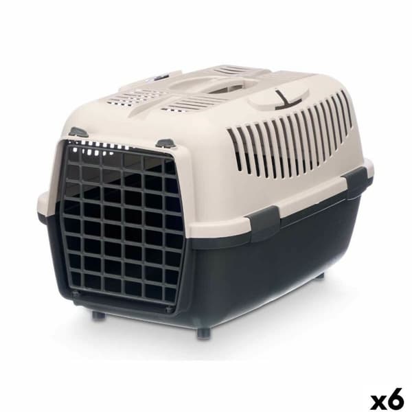 Transporter Mascow ARET080 Antrasitt Lysegrp Plast 36 x 35 x 55 cm (6 enheter)