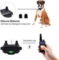 Miniatyrbild 3 av 4: 800 meter anti-bark hundträningshalsband med vibration och ljudstimulering Djuraffär &lt; Hund &lt; Utbildning