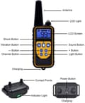 Miniatyrbild 2 av 4: 800 meter anti-bark hundträningshalsband med vibration och ljudstimulering Djuraffär &lt; Hund &lt; Utbildning