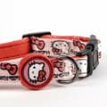 Miniatyrbild 4 av 7: Hundhalsband Hello Kitty Rosa XXS