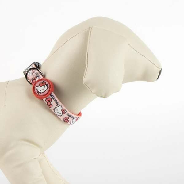 Hundhalsband Hello Kitty Rosa XXS