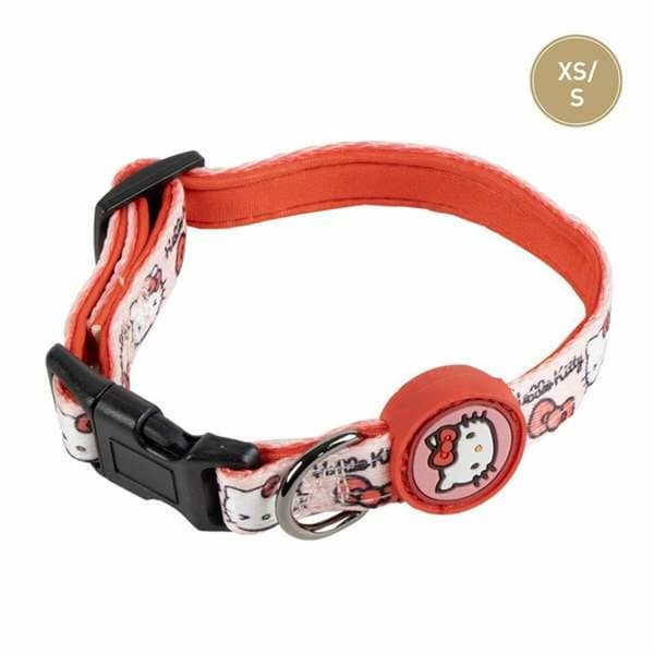 Hundhalsband Hello Kitty Rosa XXS