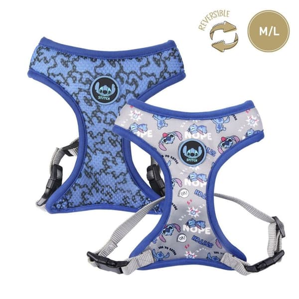 Hundesele Stitch Mørkeblå