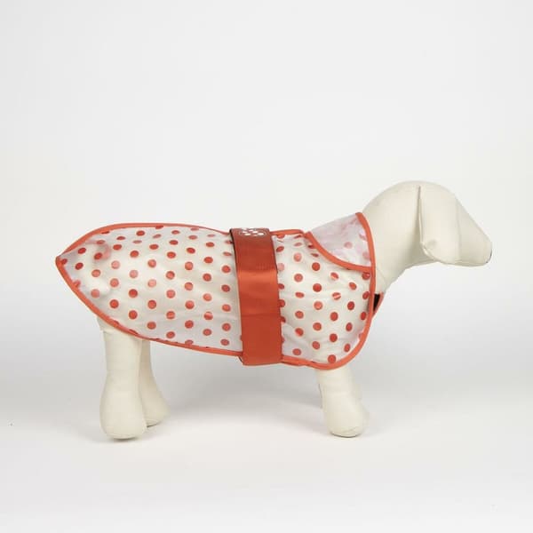 Hund regnfrakke Minnie Mouse Rød XS