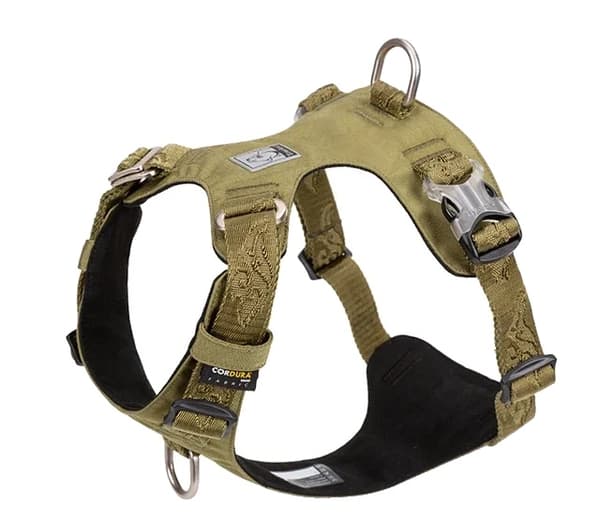 Hundsele, Lättviktig, Justerbar,Armégrön, M