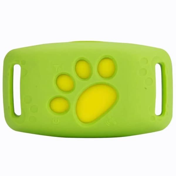 GPS Tracker Halsband, Smart Enhet, Hållbart Plastmaterial,Grön