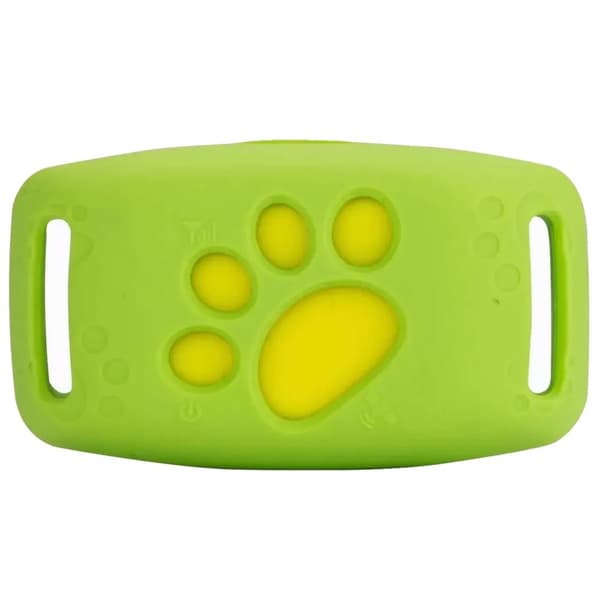 GPS Tracker Halsband, Smart Enhet, Hållbart Plastmaterial,Grön