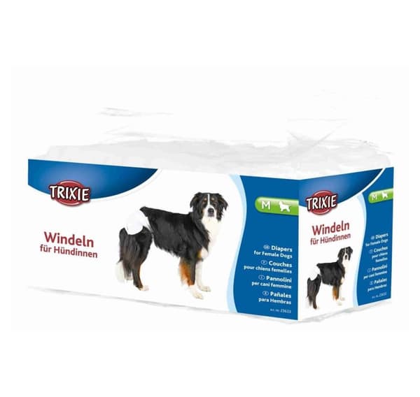 Bleer til hunhunde, M: 32–48 cm, 12 stk.