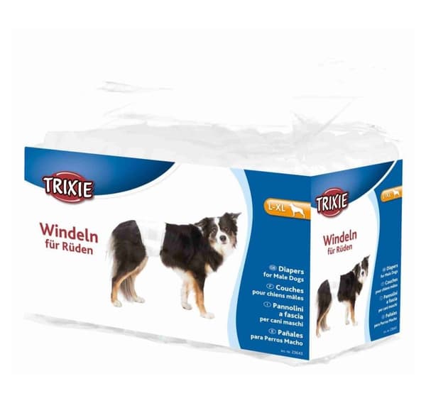 Bleer til hanhunde, l–xl: 60–80 cm, 12 stk., Trixie