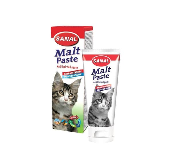 Malt anti-hårballpasta til katt 100g