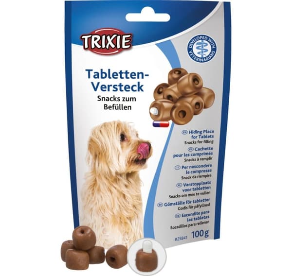 Piilopaikka tableteille, välipaloja täytteeksi, 100 g