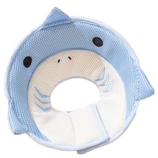 INF Blue Shark Pet Cone Halsband för katter och hundar