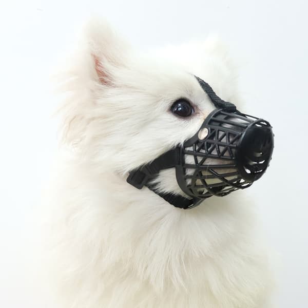 INF Svart hundnosgrimma - Storlek 2 (2,5-5 kg) - Anti-Bett & Andningsbar
