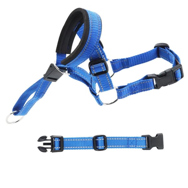 INF Justerbar reflekterende nylon hundekurv  M