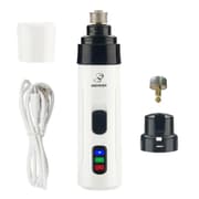 Elektrisk hunde-negleklipper til hunde-neglesliber Genopladelig USB-opladning