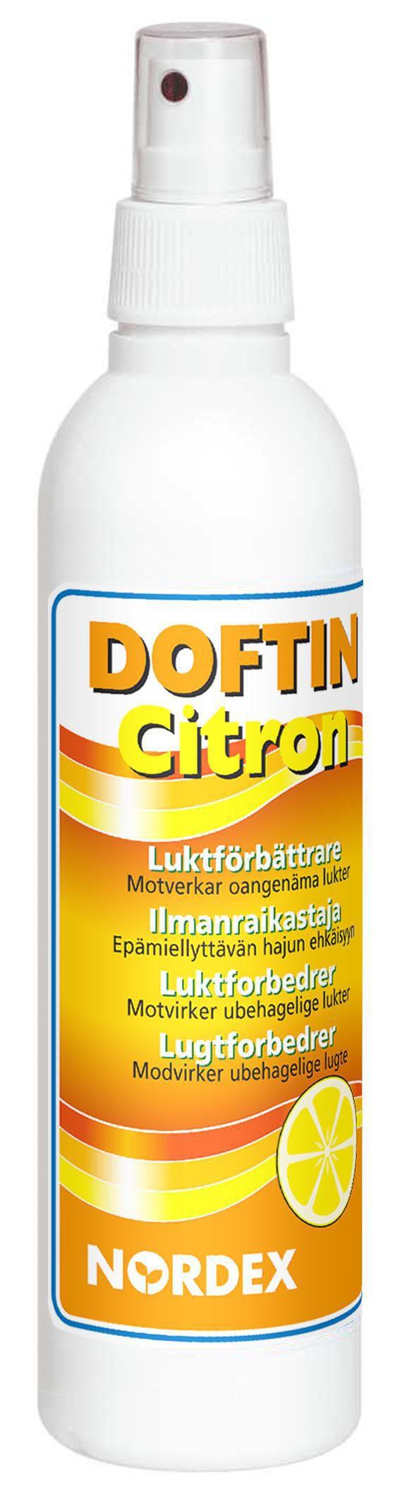 Luktförbättrare Doftin citron spr. 250ml