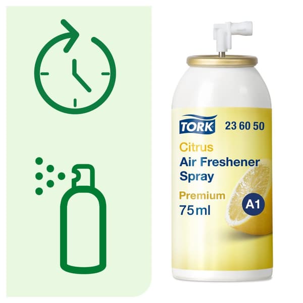 Luktförbättrare TORK A1 CitronSpray 75ml
