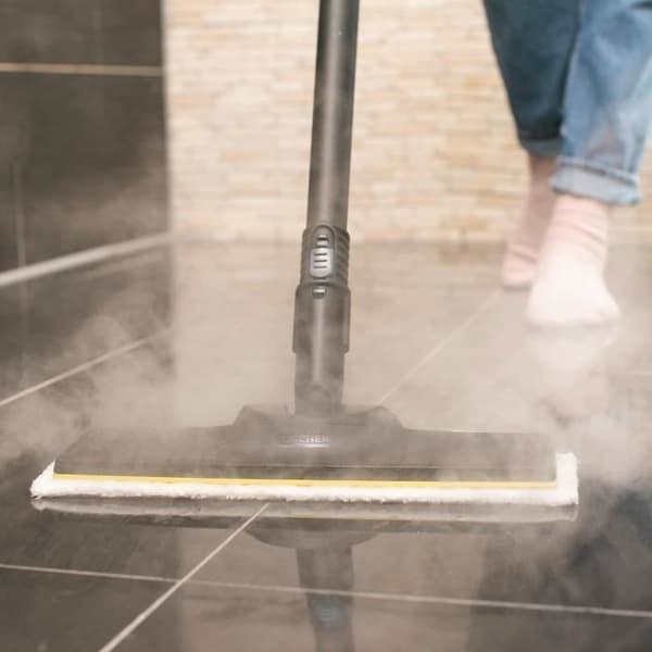 KARCHER - Kit med 3 moppar (mjuka, slipande och mycket slipande) för golvmunstycke - Kompatibel med Easy Fix ångtvättarserie
