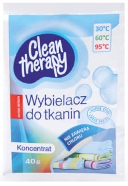 Tekstilblegemiddel til tøj uden klor 40g