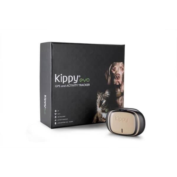 KIPPY - GPS-panta koirille ja kissoille - Evo - 38 GR - vedenpitävä - ruskea puu