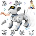 Miniatyrbillede 1 af 2: RC Robot Hund, Berøringsfølsom Interaktion, 17 Funktioner,Blå