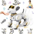 Miniatyrbild 2 av 2: RC Robot Hund, Touch-Sense Interaktion, 17 Funktioner,Guld